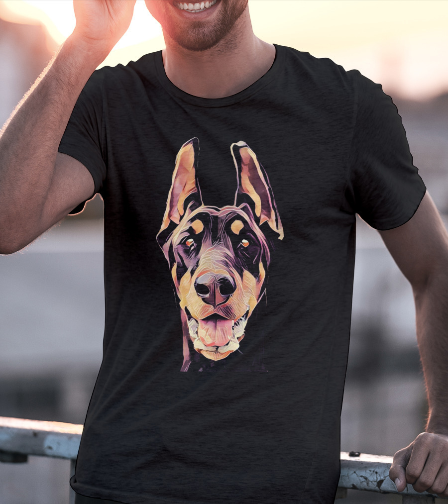 Doberman Pinscher Dobie Classic Dog T-Shirt