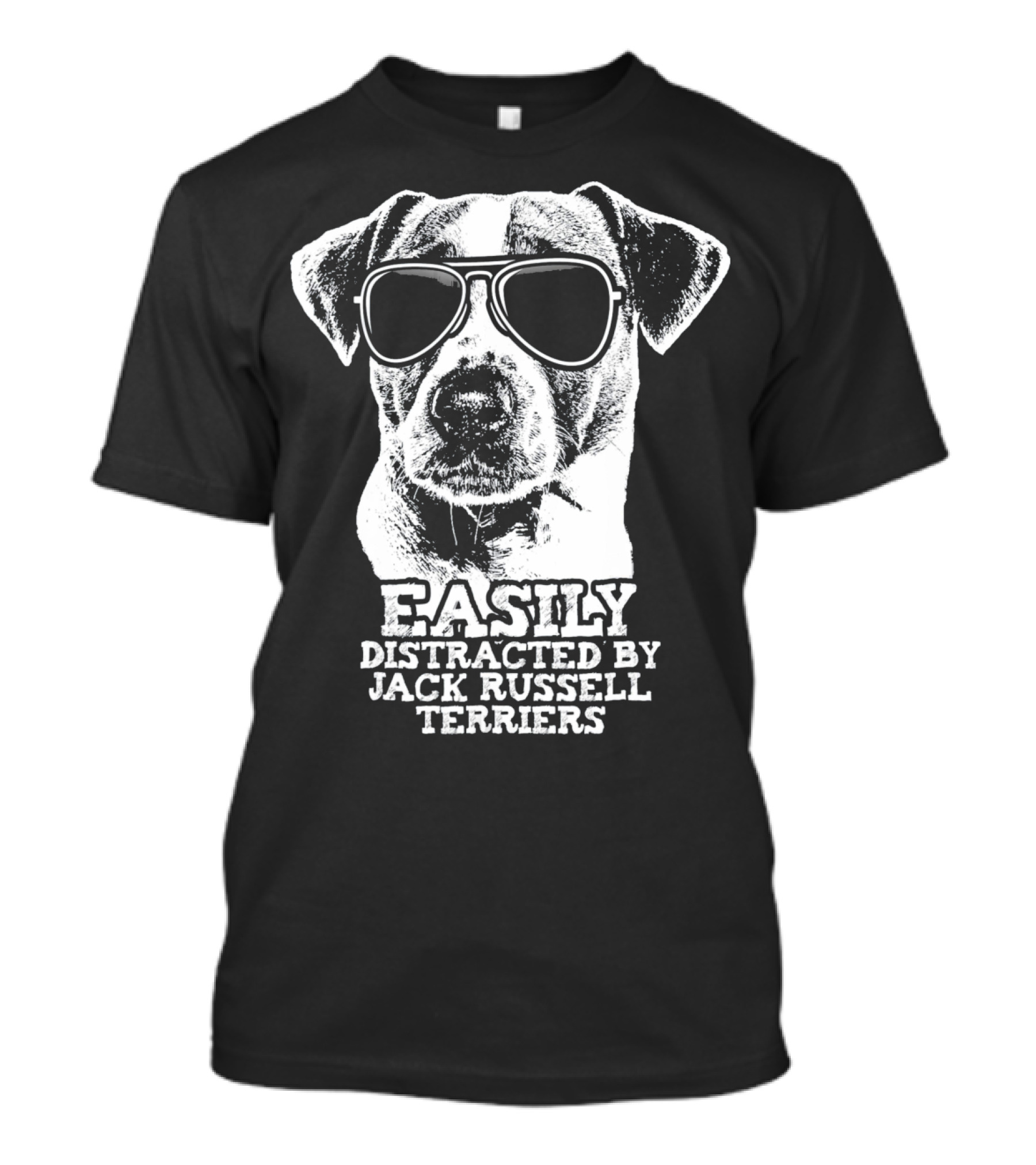 Easily Distracted By Jack Russell Terriers T-Shirt