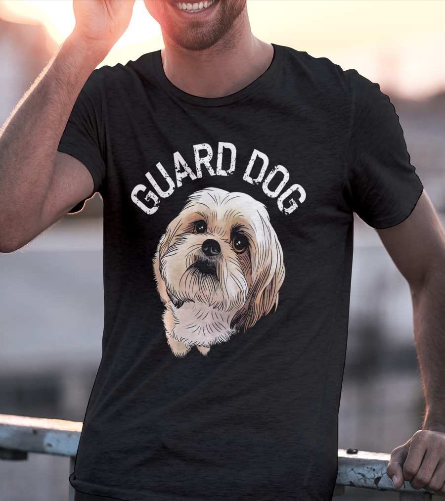 Guard Dog Shih Tzu Women's Birthday Funny T-Shirt
