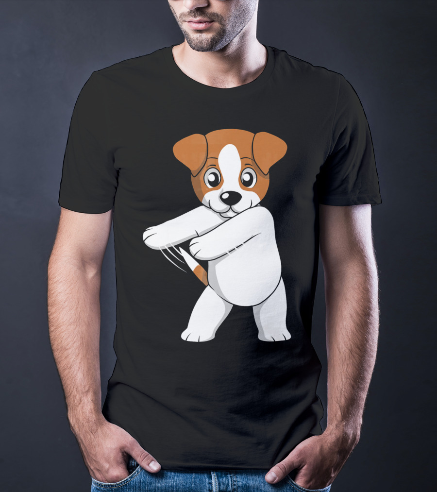 Jack Russell Terrier Dog Floss Dance Flossing T-Shirt