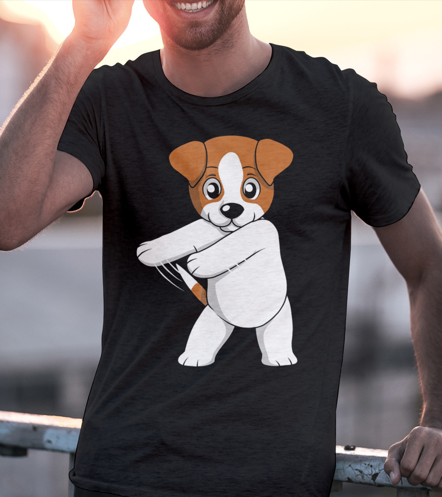 Jack Russell Terrier Dog Floss Dance Flossing T-Shirt