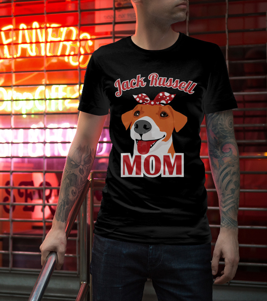 Jack Russell Terrier Mom Puppy Dog T-Shirt