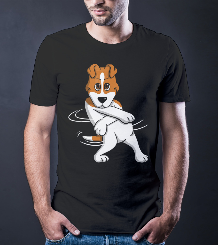 Jack Russell Terrier Dance Move Spin Trend T-Shirt