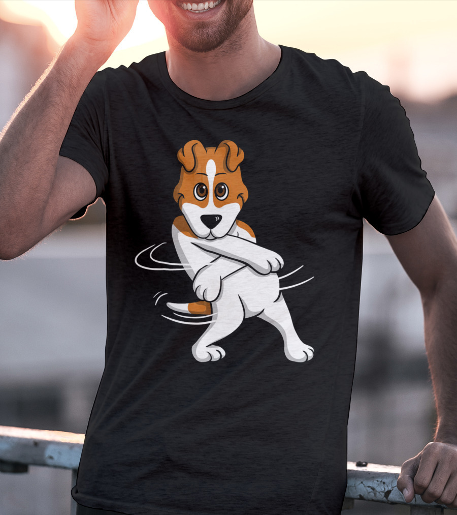 Jack Russell Terrier Dance Move Spin Trend T-Shirt