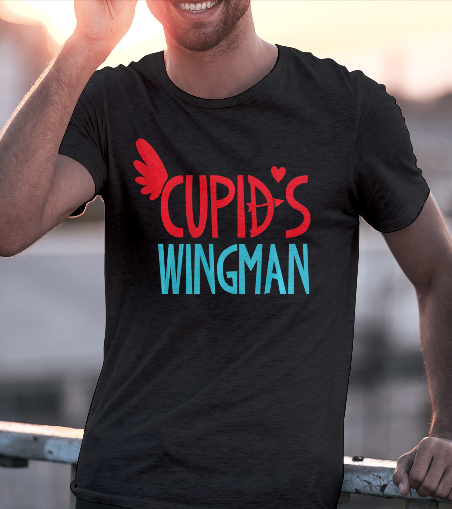 Cupid's Wingman Funny Valentine's Day T-Shirt