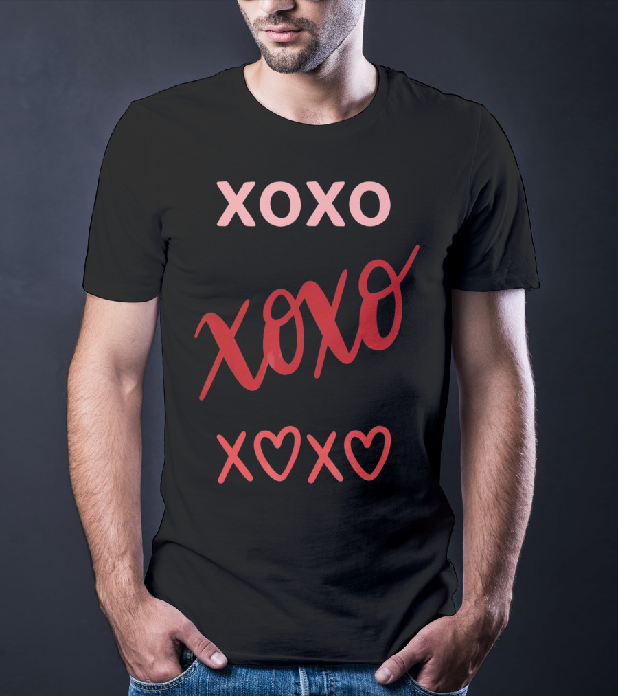 Cute Valentine XOXO Heart XOXO Valenti T-Shirt