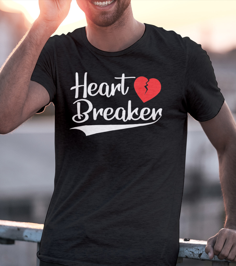 Heart Breaker Broken Heart Valentines Day T-Shirt