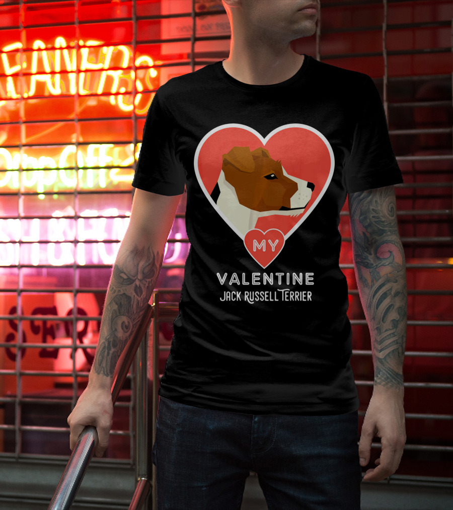 My Valentine Jack Russell Terrier T-Shirt