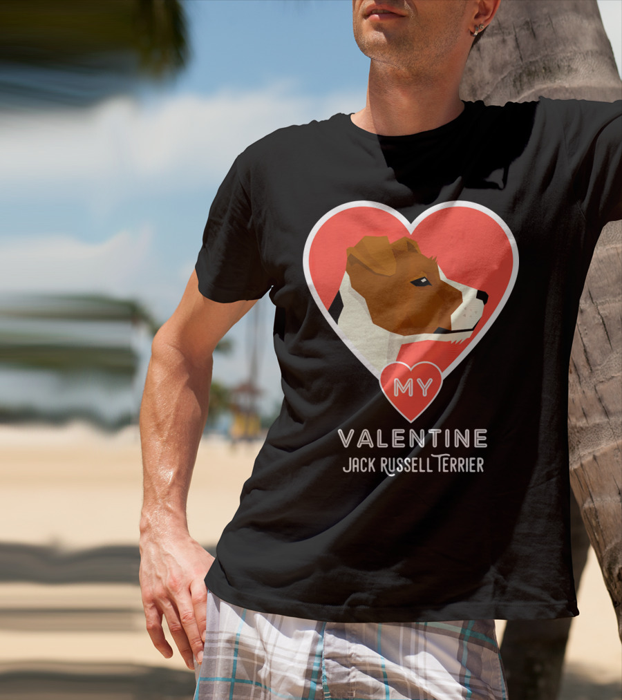 My Valentine Jack Russell Terrier T-Shirt