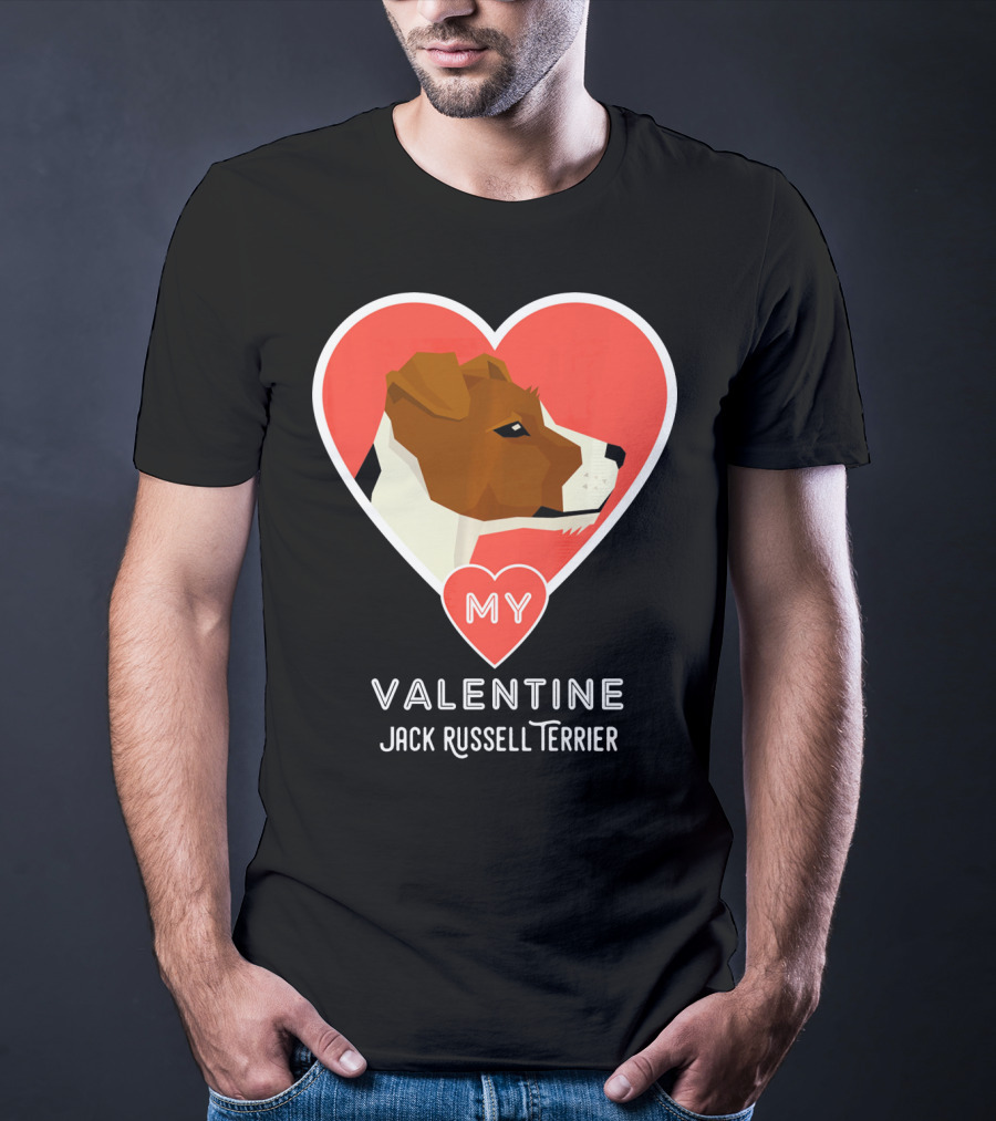 My Valentine Jack Russell Terrier T-Shirt