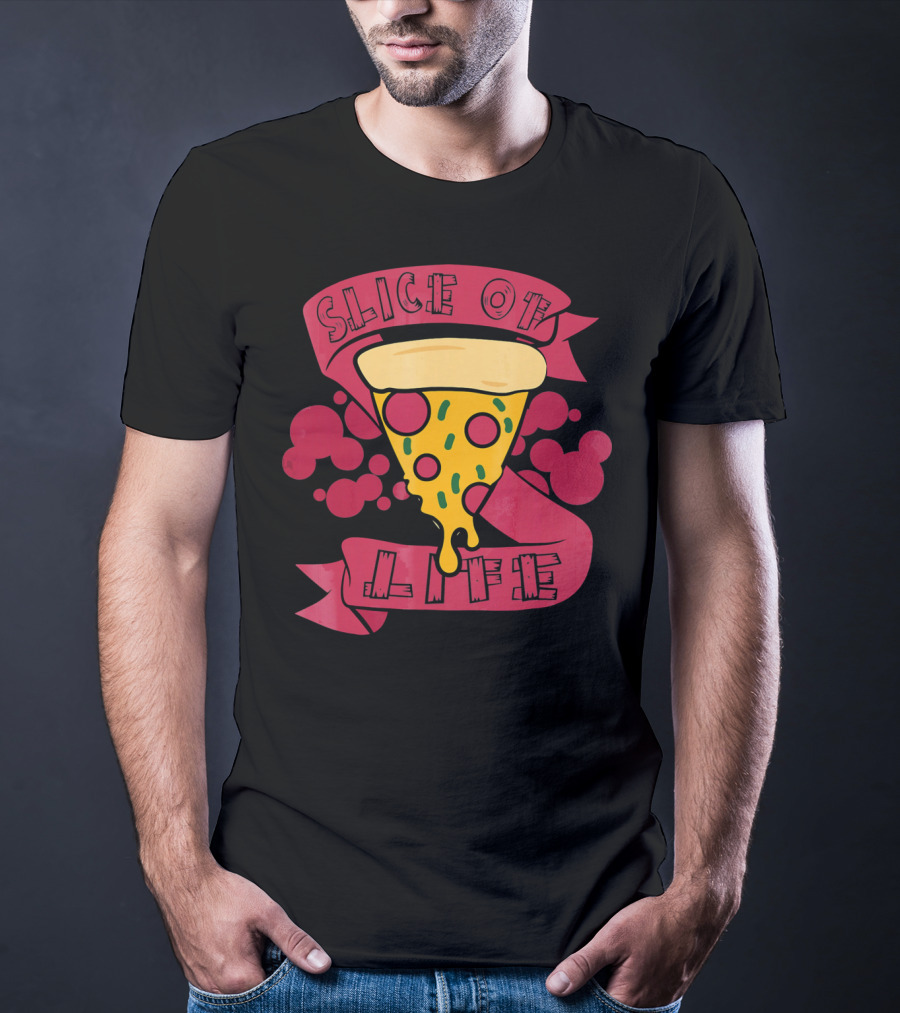 Slice Of Life Pizza Valentine's T-Shirt