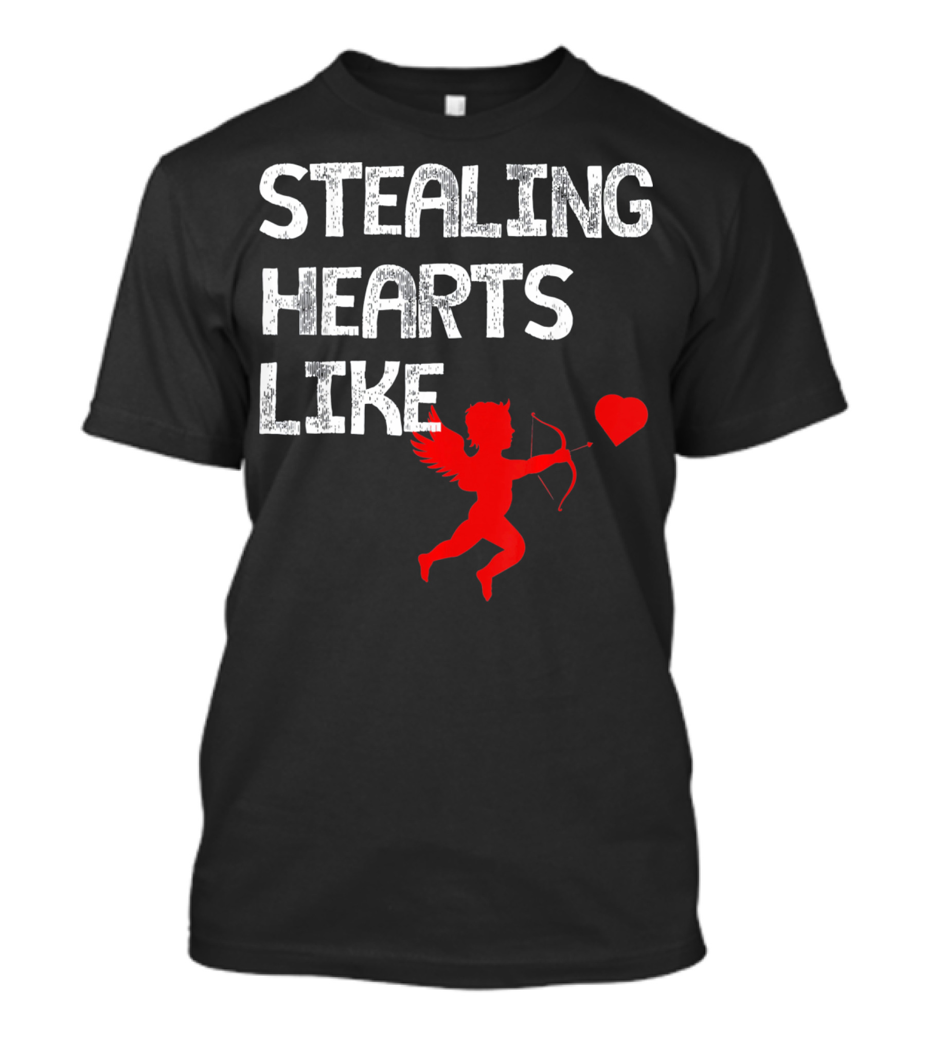Stealing Hearts Like Cupid Kids Funny Va T-Shirt