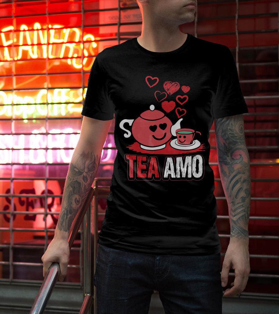 Tea Amo Truth Tea Sis Sommelier Valentines Day T-Shirt