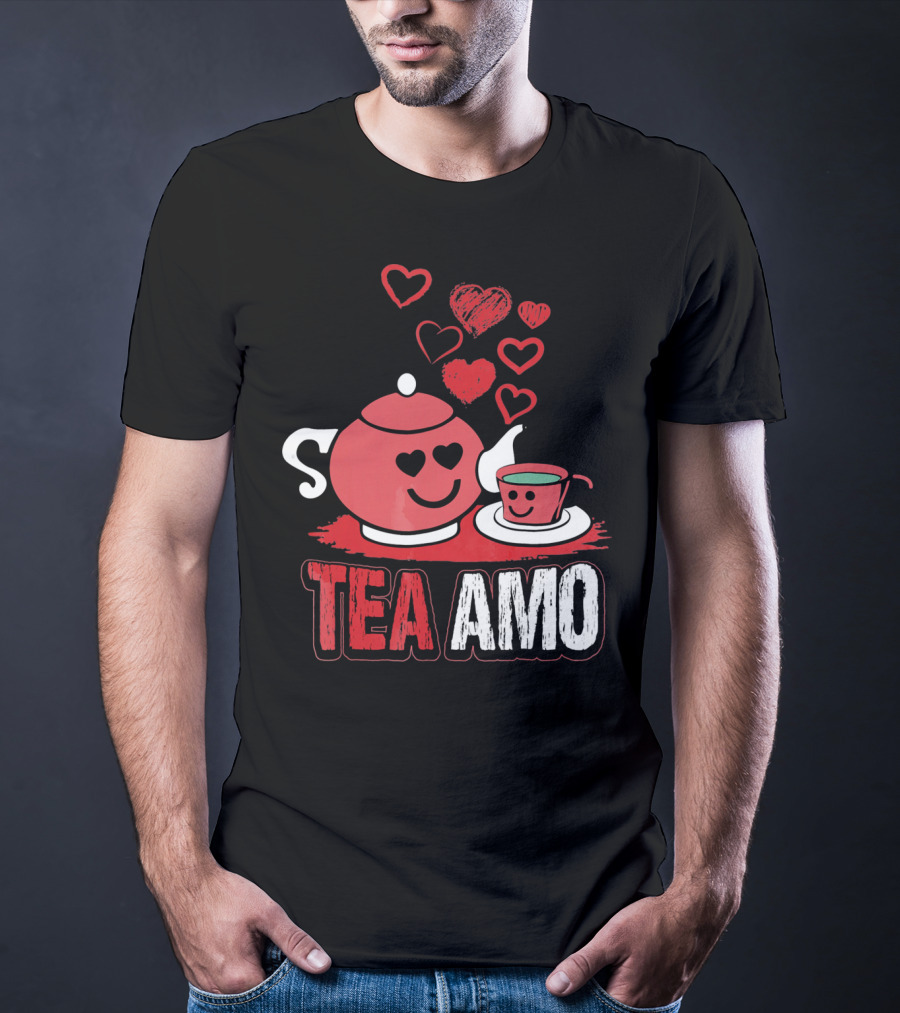 Tea Amo Truth Tea Sis Sommelier Valentines Day T-Shirt