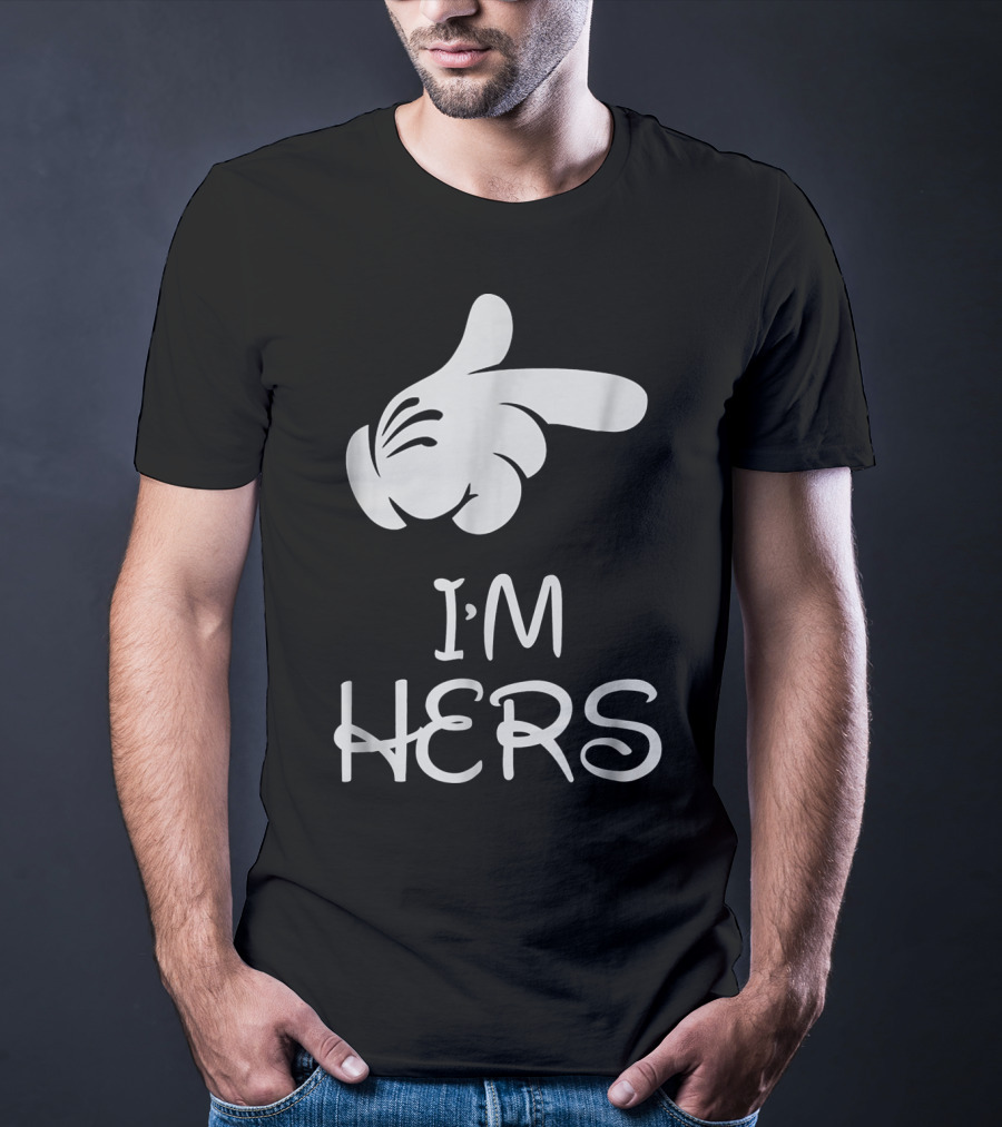 I'm Hers Funny Couple Valentine's Day Mens T-Shirt