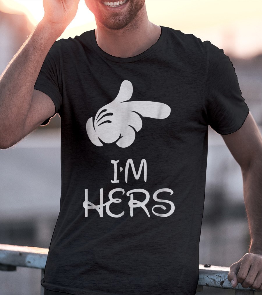 I'm Hers Funny Couple Valentine's Day Mens T-Shirt