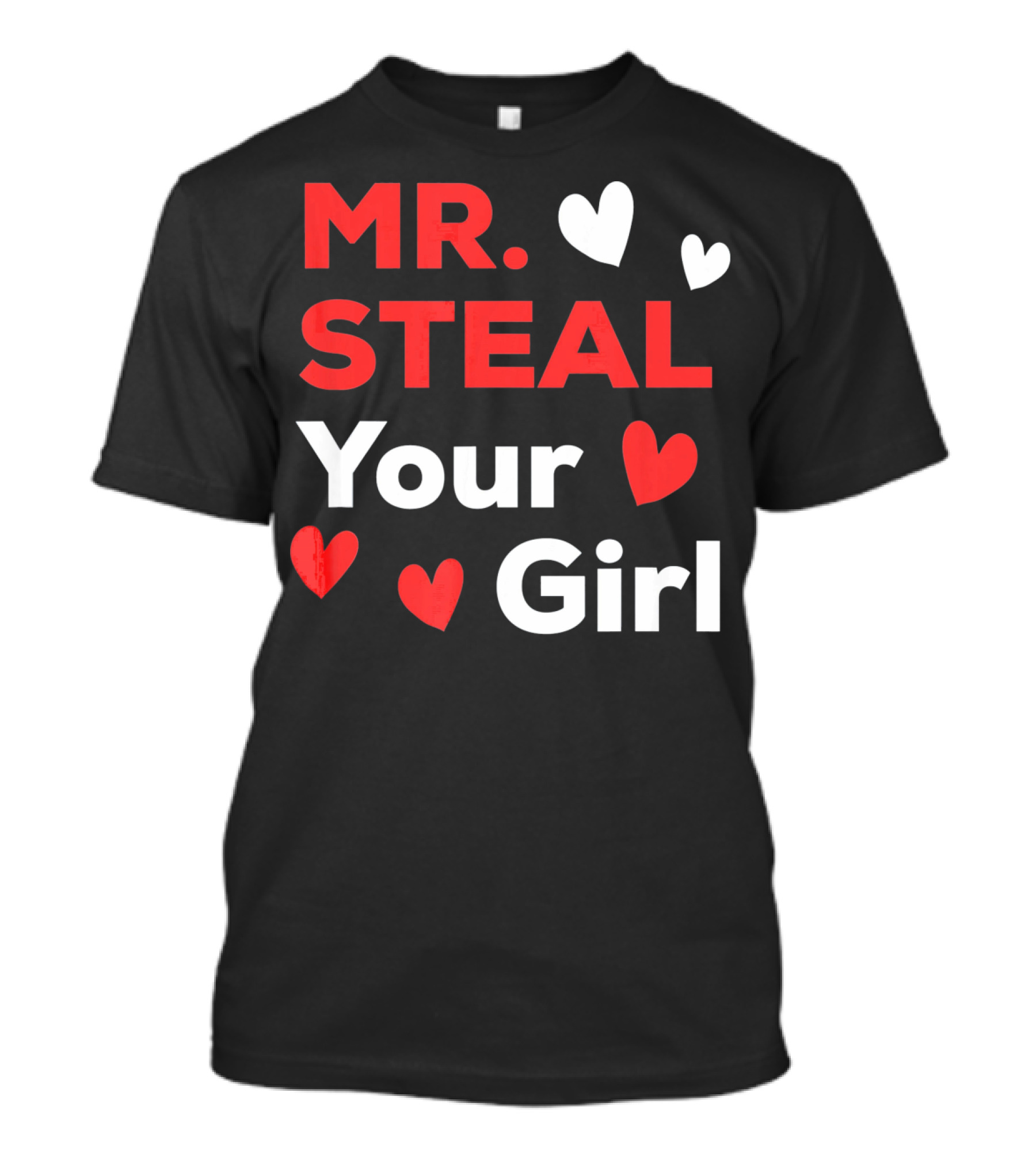 MR. STEAL YOUR GIRL Boys Funny Vale T-Shirt