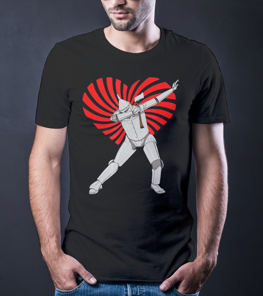 Wizard Of Oz Tin Man Swirl Dab Dance T-Shirt