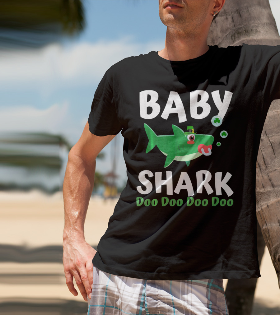Baby Shark Doo Doo Doo Doo Irish T-Shirt
