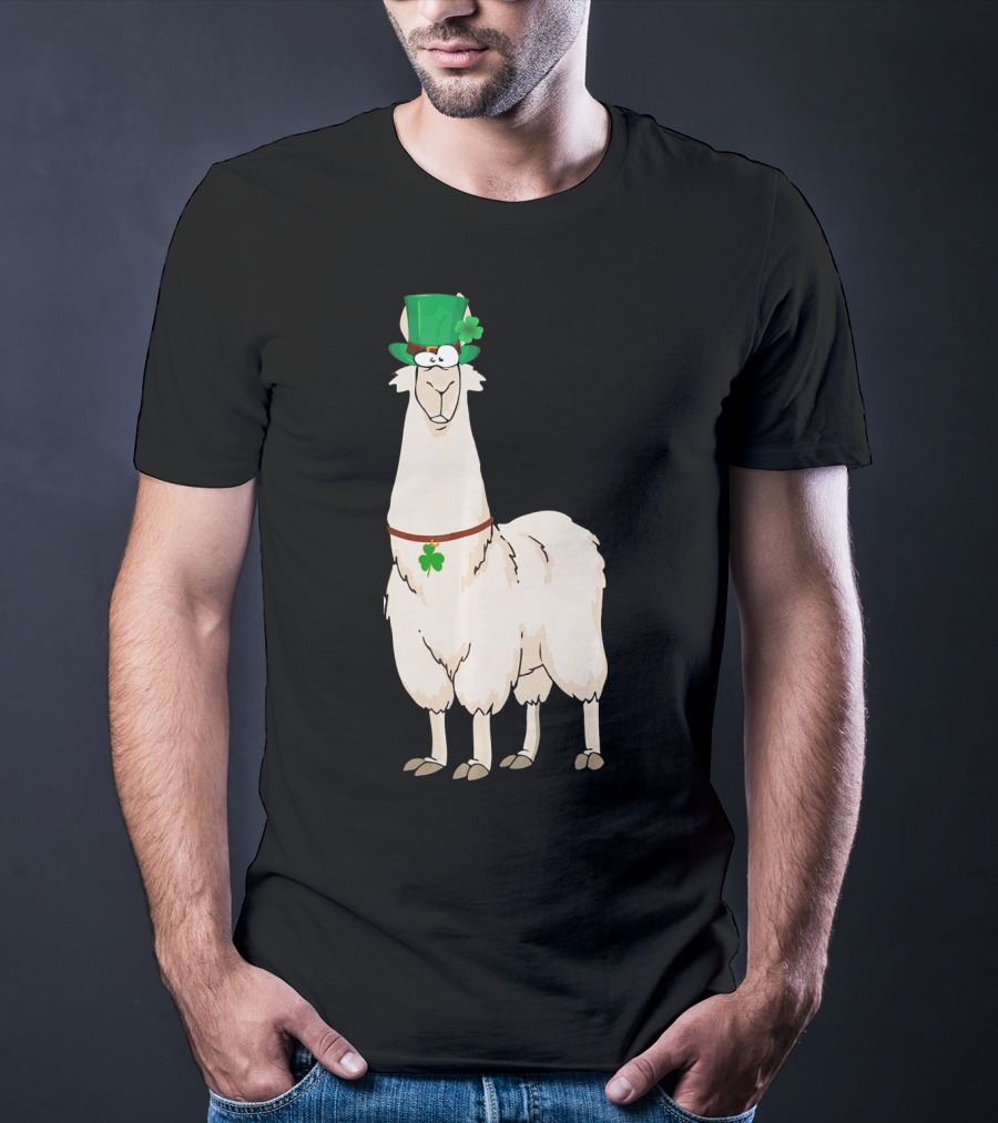 Leprechaun Costume Alpaca St Patrick's Day T-Shirt