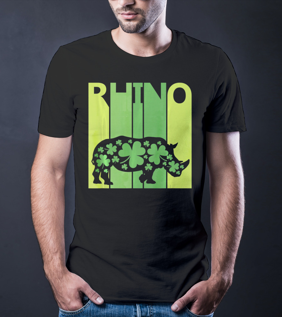 Lucky Clover Rhino T-Shirt