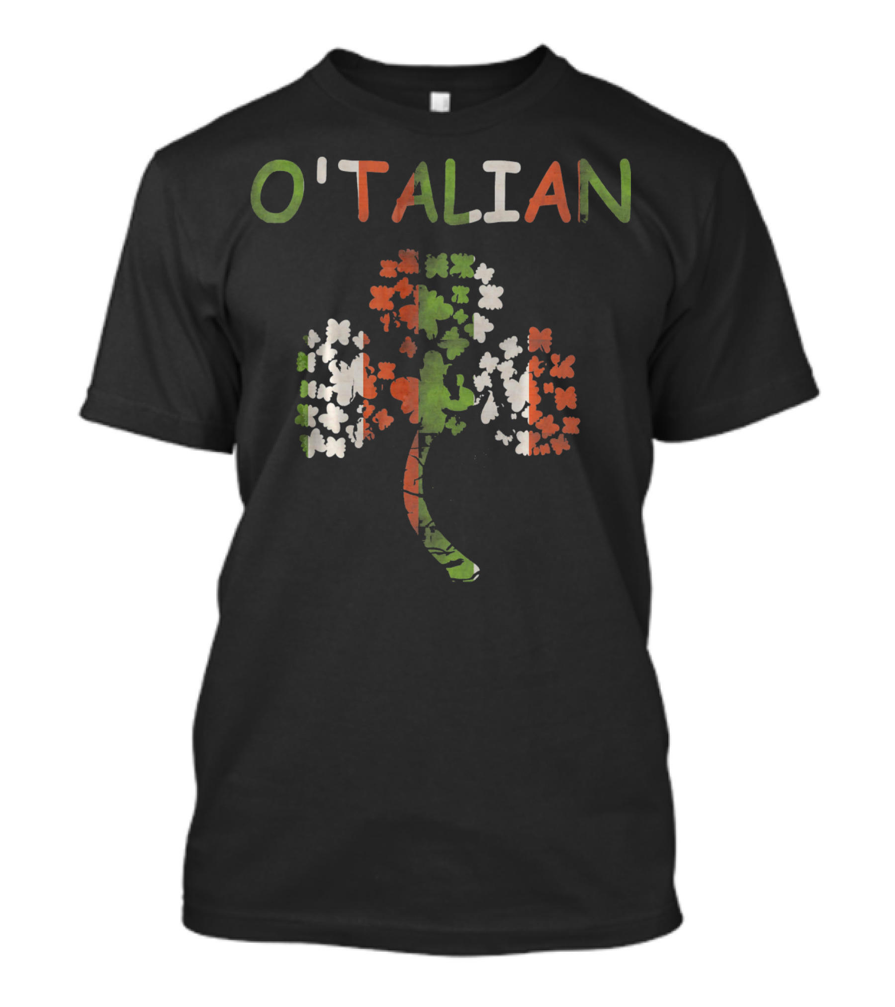 O'Talian Shamrock Clover St Patricks Day Men T-Shirt