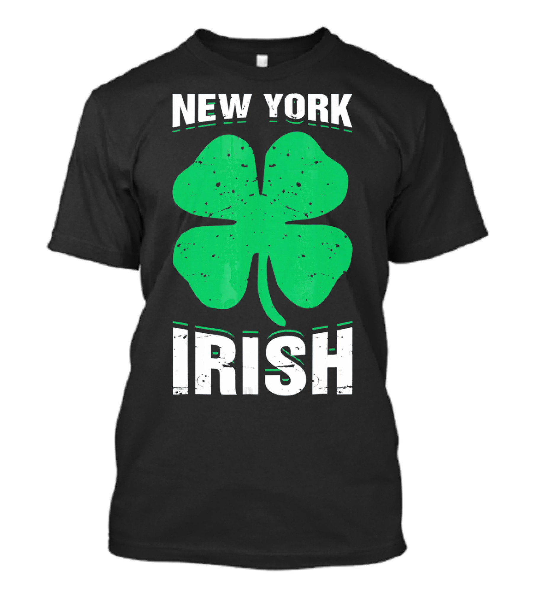 New York Irish Shamrock St Patricks Day T-Shirt