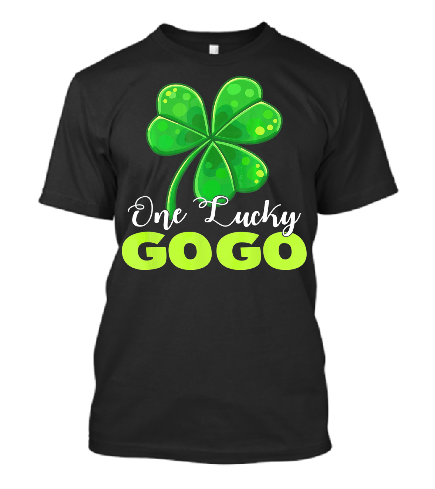 One Lucky Gogo Clover T-Shirt