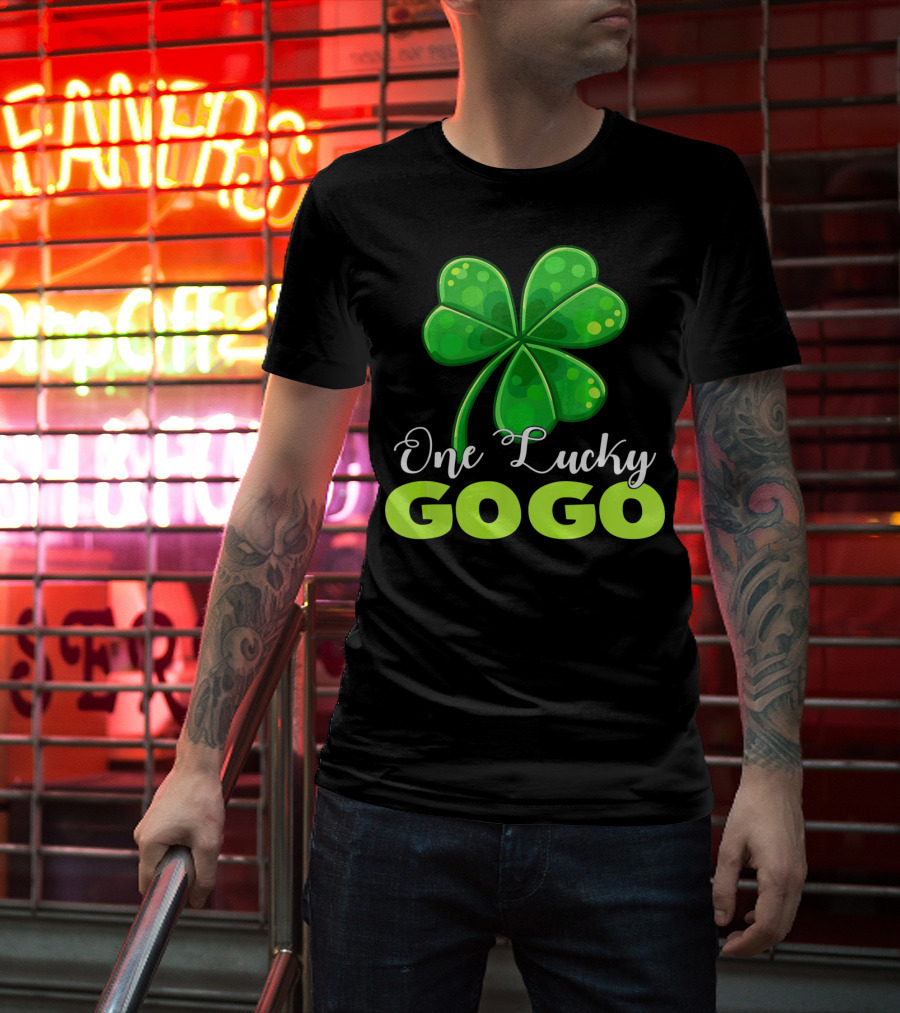 One Lucky Gogo Clover T-Shirt