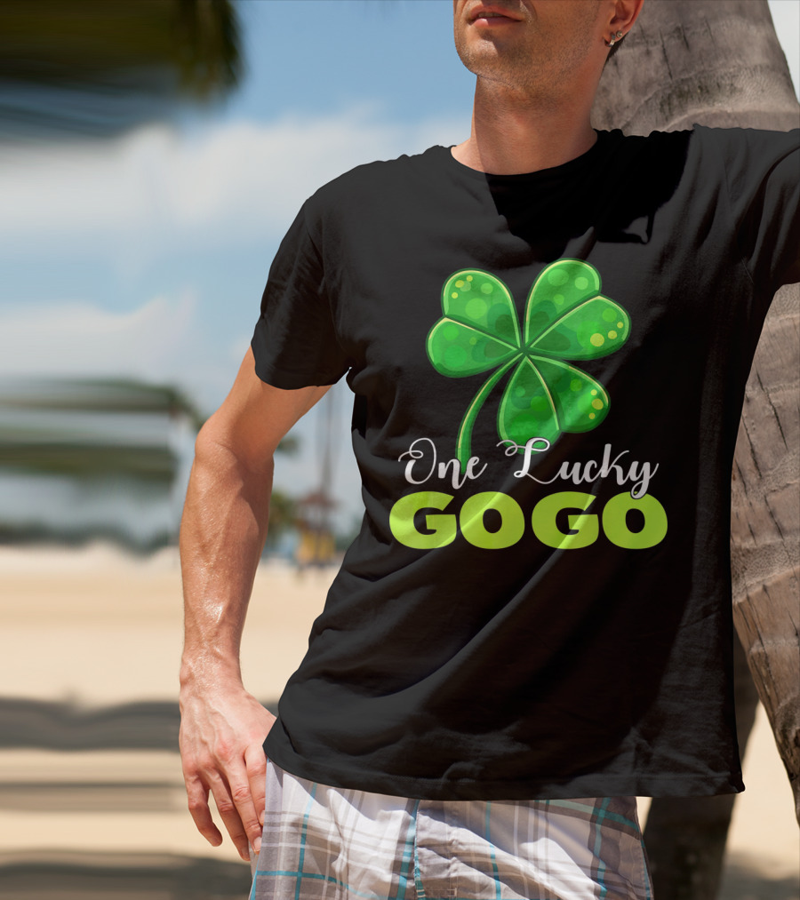 One Lucky Gogo Clover T-Shirt