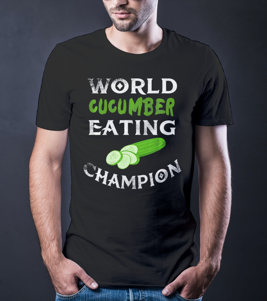 WORLD CUCUMBER EATING CHAMPION T-Shirt