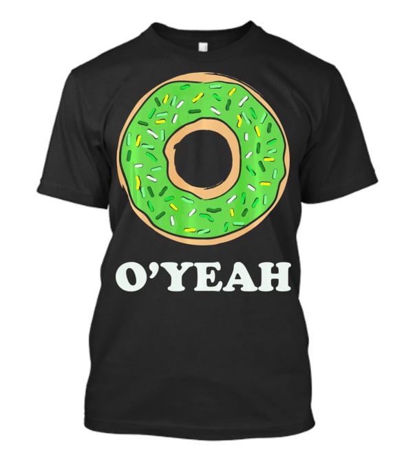 O'Yeah Green Donut T-Shirt