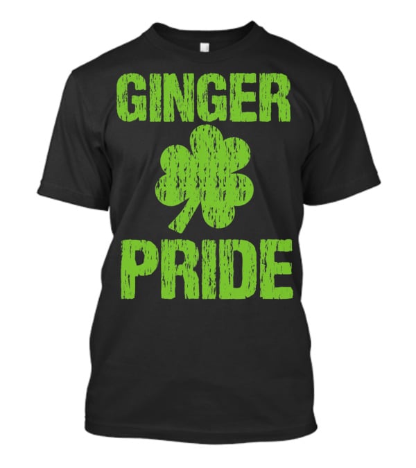 Ginger Pride Shamrock St. Patrick's Day Iconic T-Shirt