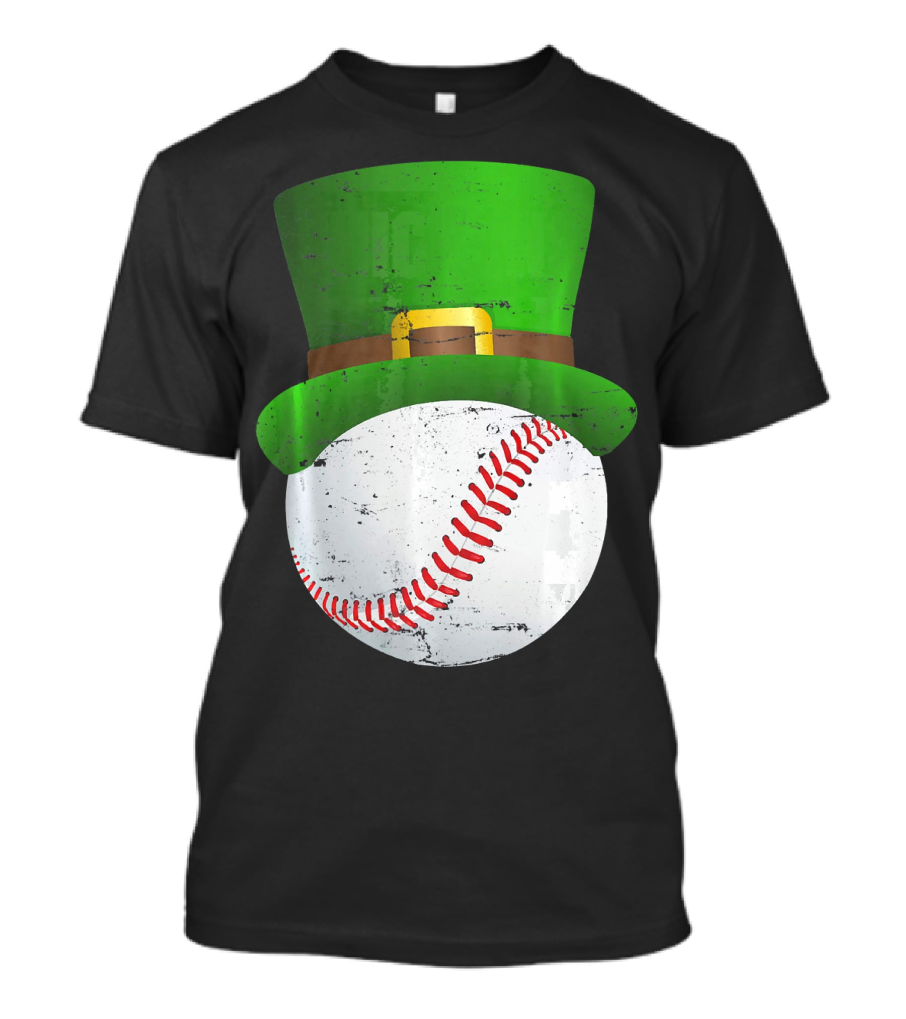 St Patricks Day Leprechaun Hat Baseball Fun T-Shirt
