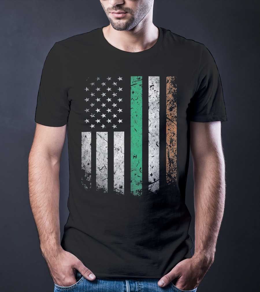 Ireland Flag Irish America Saint Patrick's Day T-Shirt