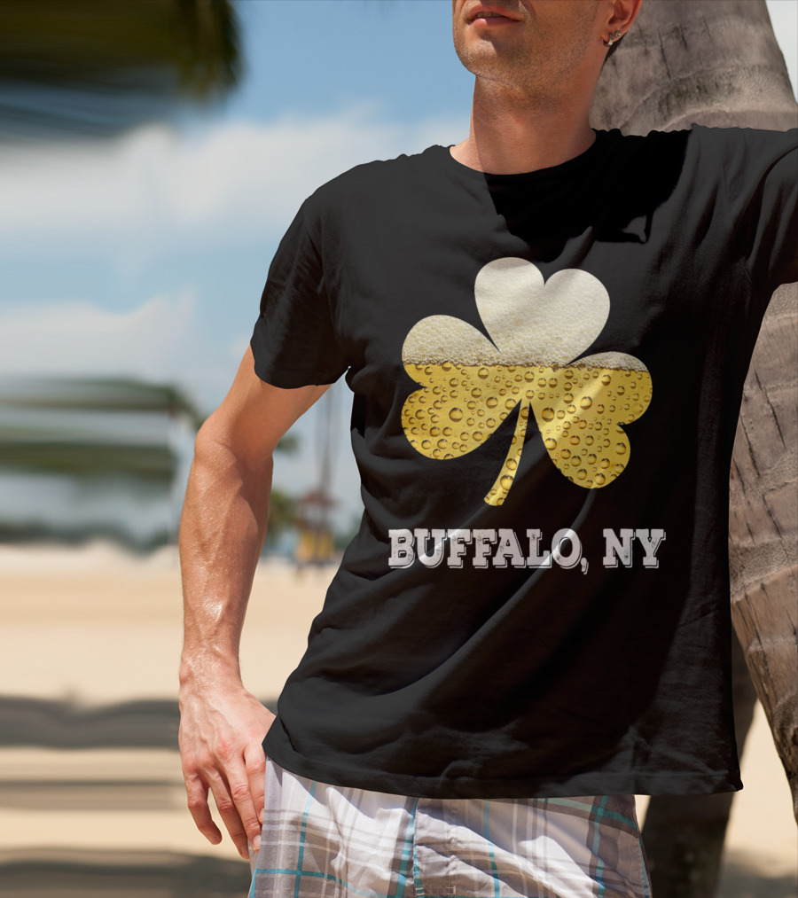 Buffalo NY Shamrock Beer T-Shirt