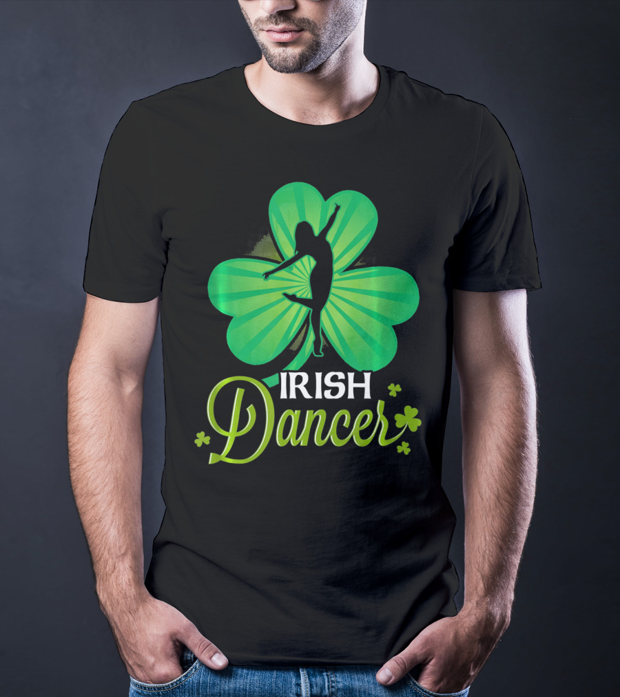 Irish Dancer Shamrock T-Shirt