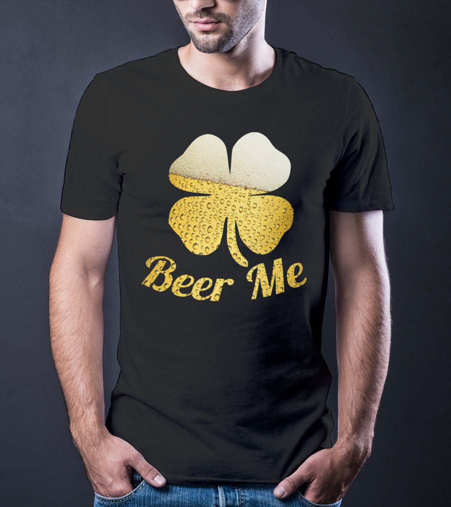 Beer Me Shamrock Bubbles T-Shirt