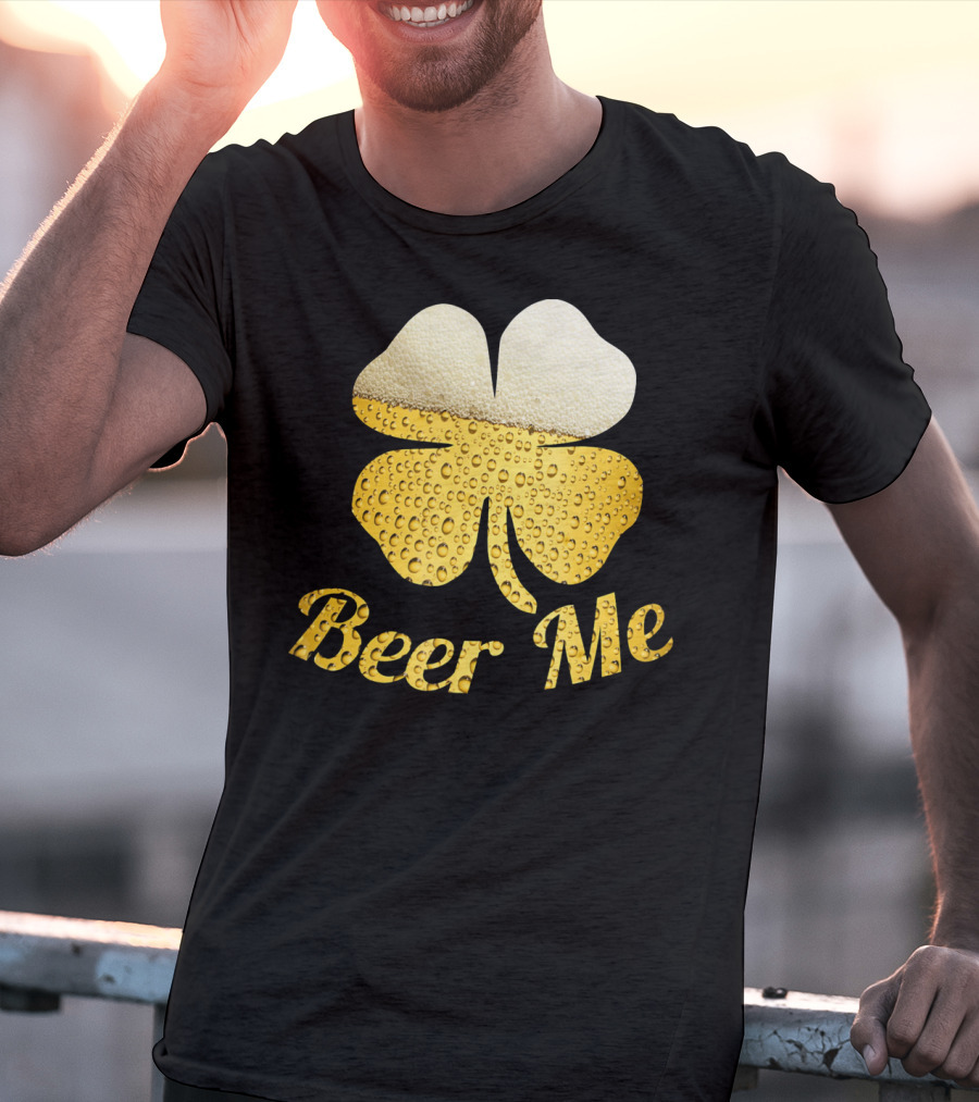 Beer Me Shamrock Bubbles T-Shirt