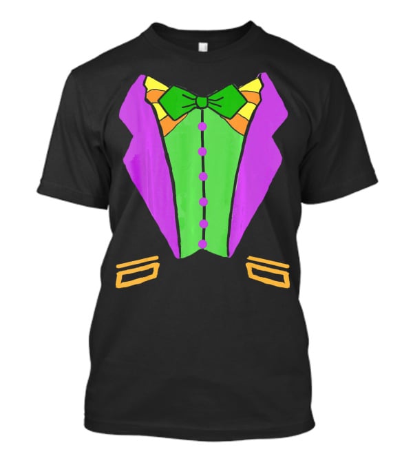 Mardi Gras Tuxedo Funny Party T-Shirt
