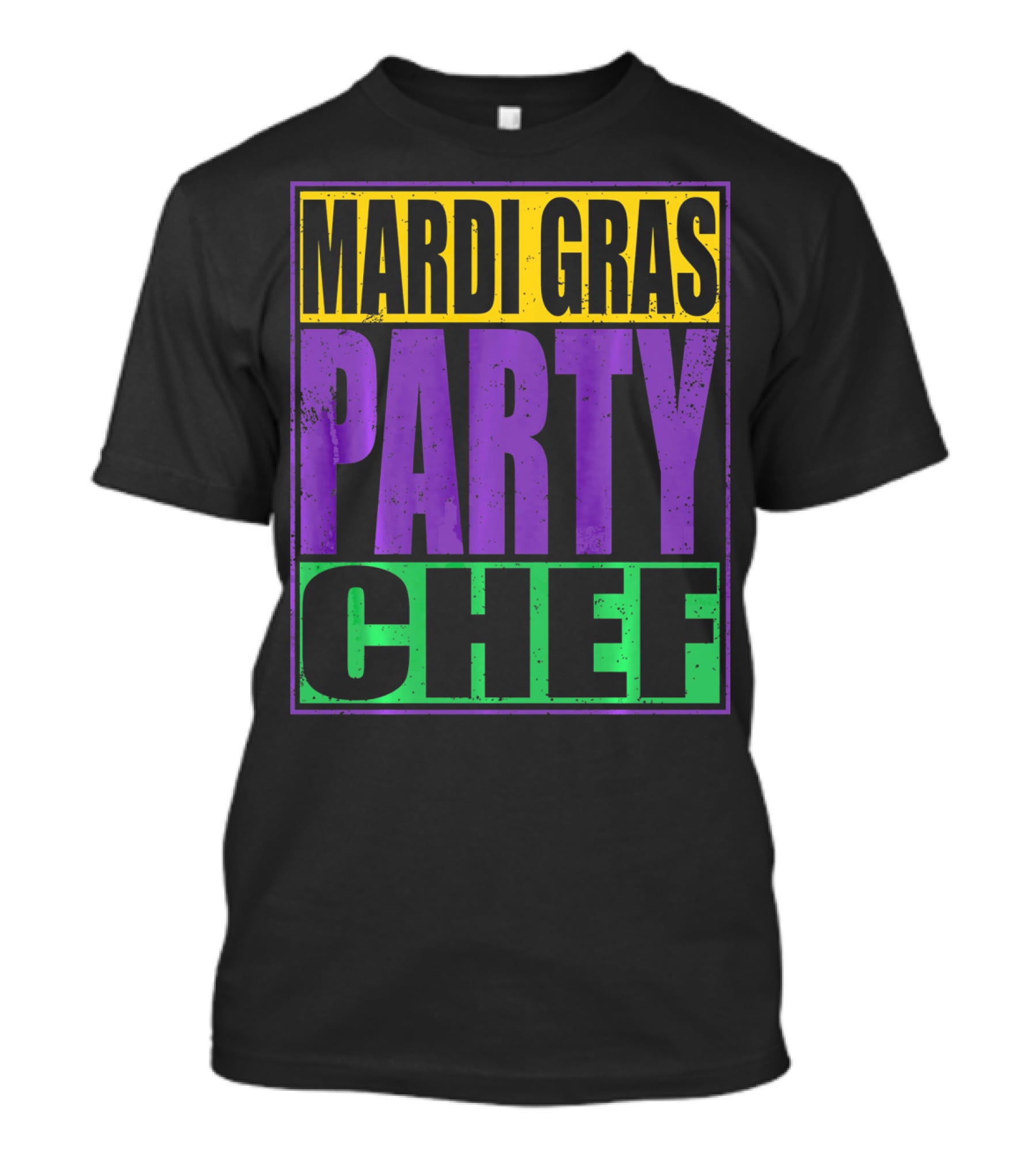Mardi Gras Party Chef New Orleans T-Shirt