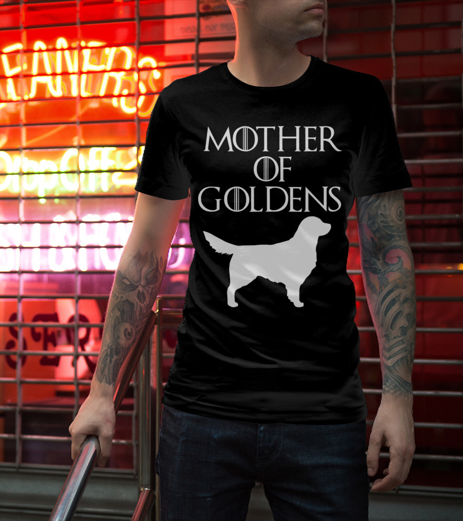 Mother Of Goldens Cute And Unique White T-Shirt