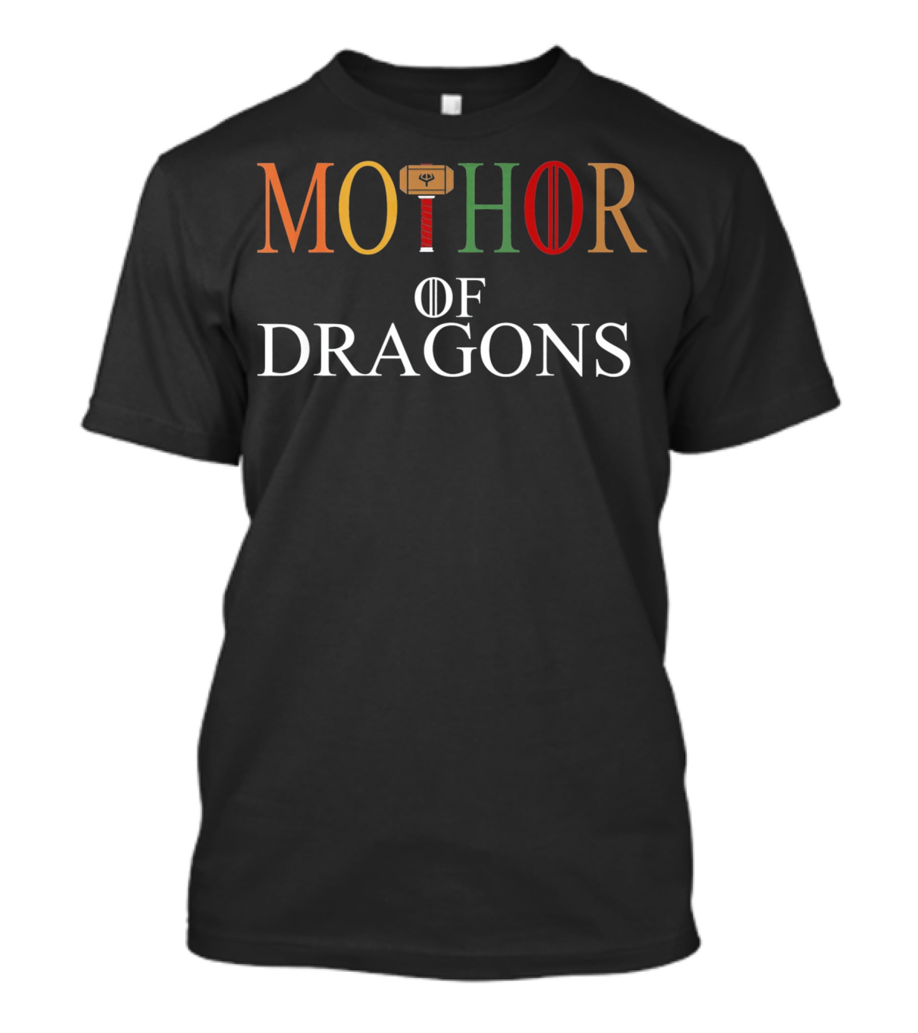 Mothor Of Dragons Hammer And Thrones Parody Crossover T-Shirt