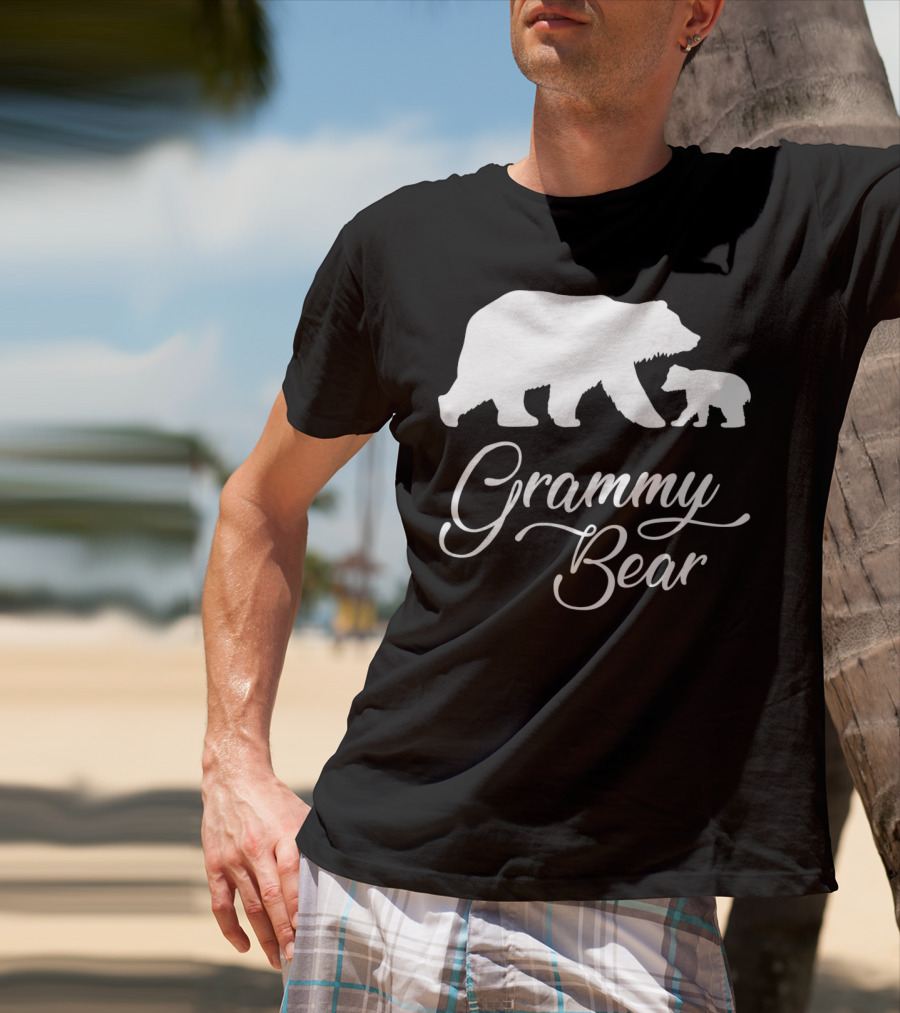 Grammy Bear Grandmother Cute Bear Cubs T-Shirt