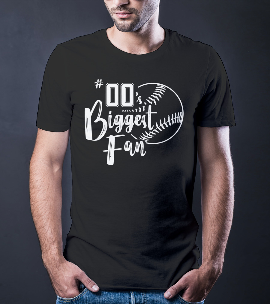 00's Biggest Fan Softball T-Shirt