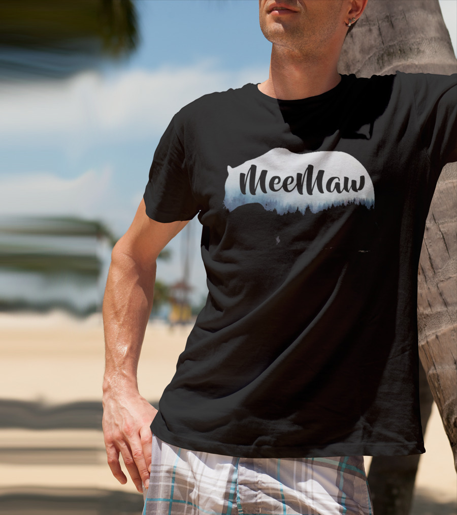 Meemaw Bear Forest T-Shirt