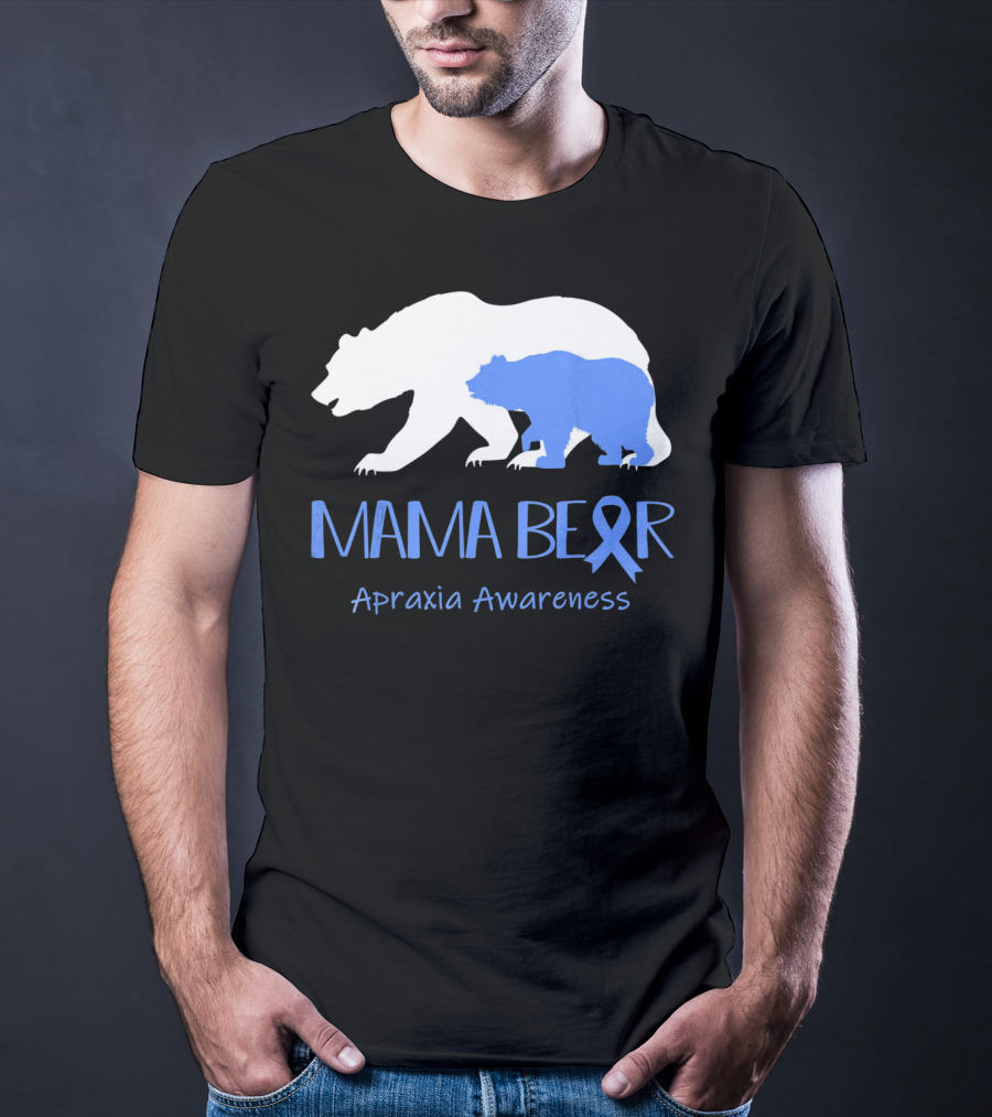 MAMA BEAR Apraxia Awareness T-Shirt