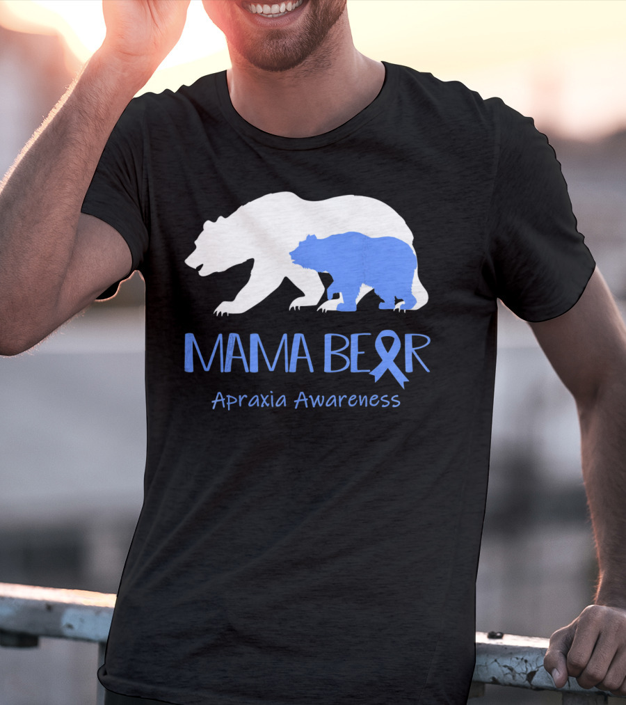MAMA BEAR Apraxia Awareness T-Shirt