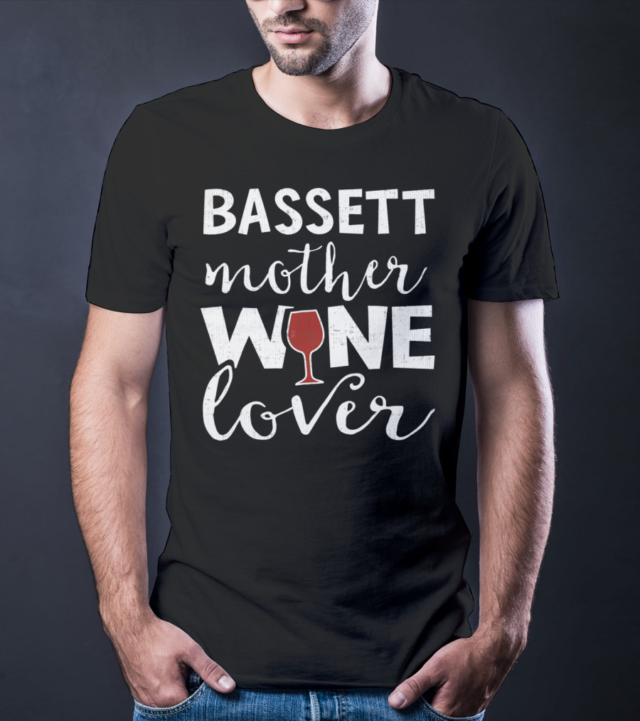BASSETT Mother Wine Lover T-Shirt