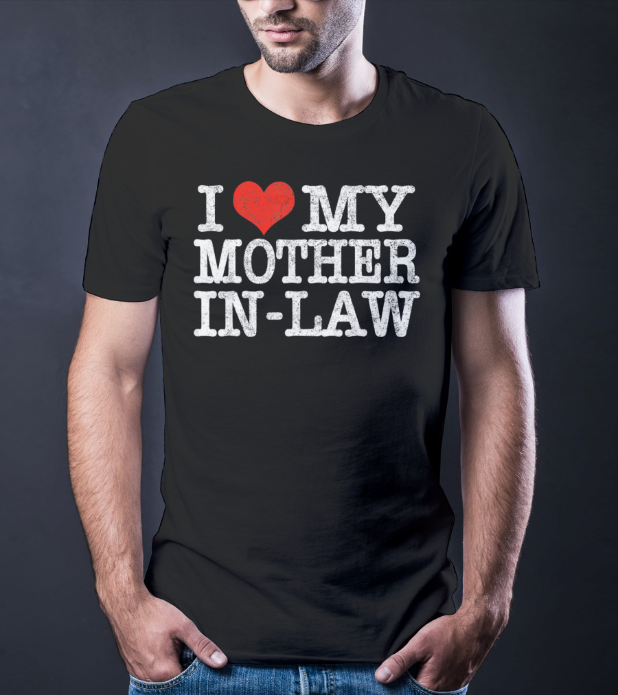 I Heart My Mother In-Law T-Shirt